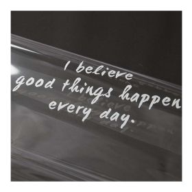 20 Sheets Cellophane Flower Wrapping Paper Transparent OPP Gift Wrap Roll Florist Bouquet Supplies