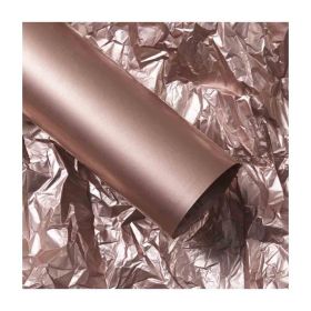 20 Sheets Waterproof Lining Bouquet Wrap Flower Wrapping Paper Florist Supplies, Rose Gold
