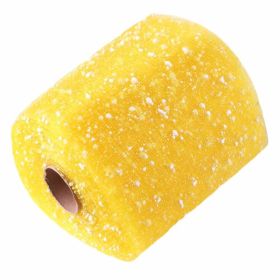 Korean Style Snow Flower Wrapping Paper Mesh Gauze Floral Bouquet Gift Packaging Supplies, Yellow