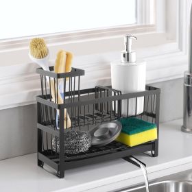 Kitchen Sink Caddy Organizer Sponge Holder for Kitchen Essentials Storage